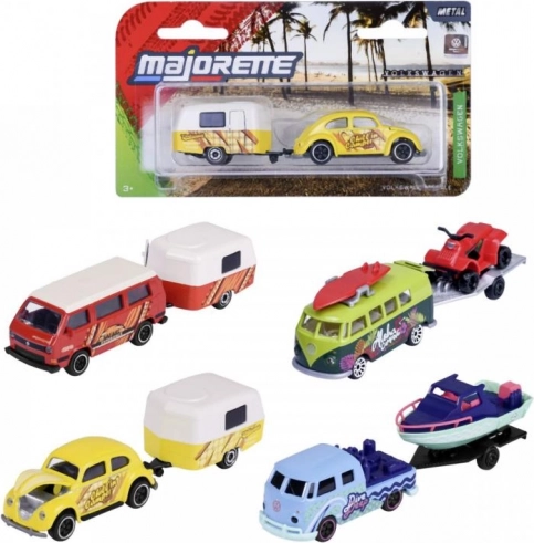 Volkswagen The Originals autócska pótkocsival, 1:64