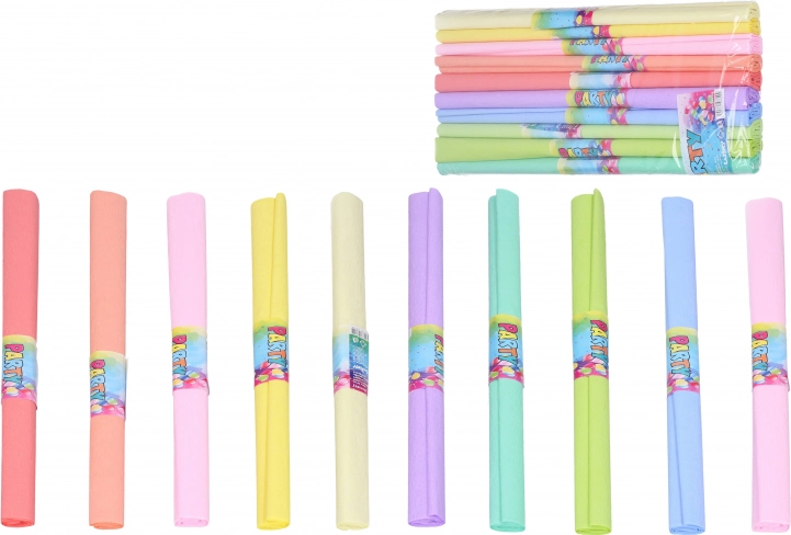 Pasztell krepppapír 50 × 200 cm