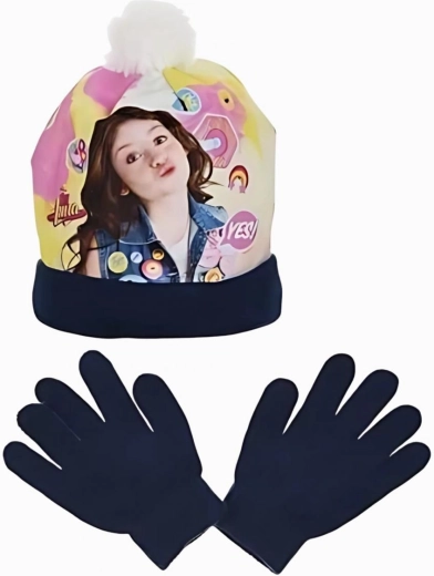 Soy Luna sapka és kesztyű
