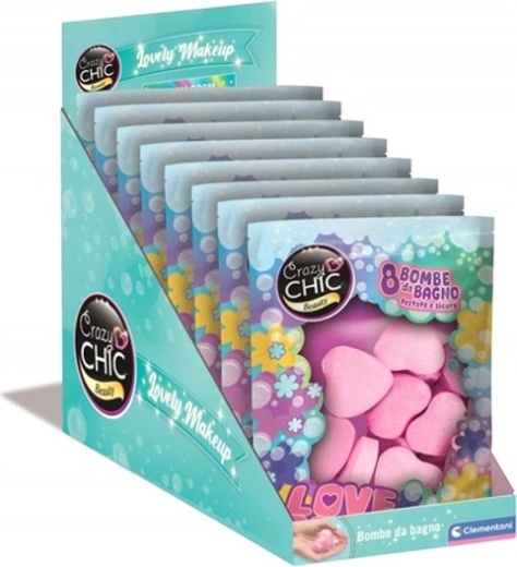 Crazy Chic szívecske alakú fürdőgolyók