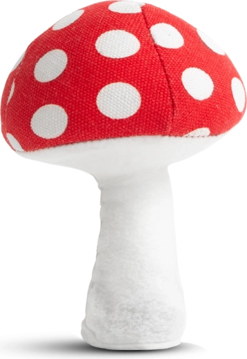 16 cm-es textil dekorációs gomba