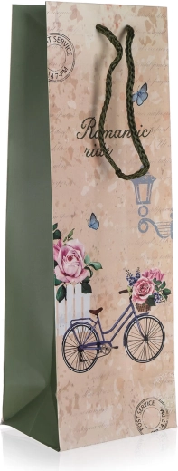 Romantic Ride palackos ajándéktáska 12 × 35 × 9 cm