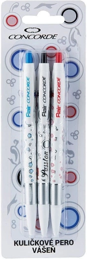 CONCORDE Vášeň golyóstoll, 3 db