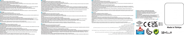 Woopie 4 az 1-ben bébitaxi formaválogatóval, tolókarral és dudával, rejtekhellyel