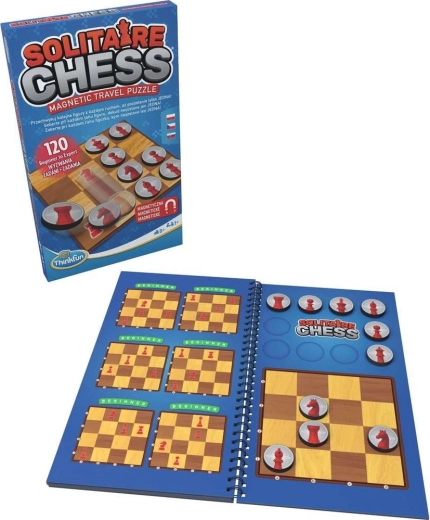 thinkfun szoliter sakk – mágneses utazójáték