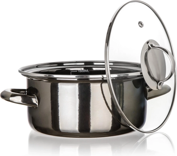 Üvegfedő a főzés kényelmes ellenőrzéséhez