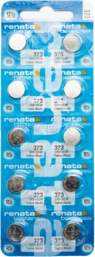 Renata 373 SR916SW gombelem órákhoz 1,55 V 29 mAh, 10 db-os csomag