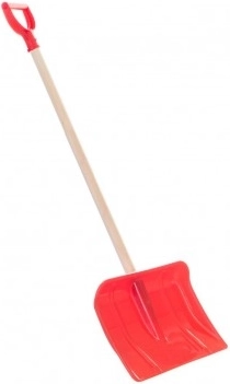 Gyermek hólapát T markolattal, 87 cm – Piros