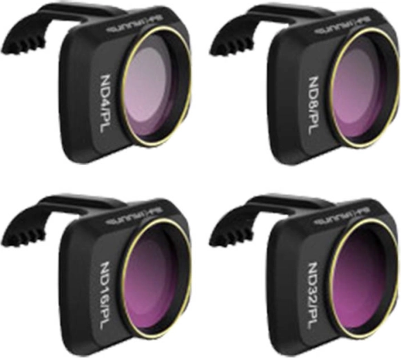 4 darabos Sunnylife ND-PL 4/8/16/32 szűrőkészlet DJI Mini 2 SE / Mini 2 (MM-FI9255)