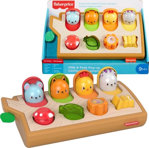 Fisher-Price Felugró állatkák – motorikus játék babáknak
