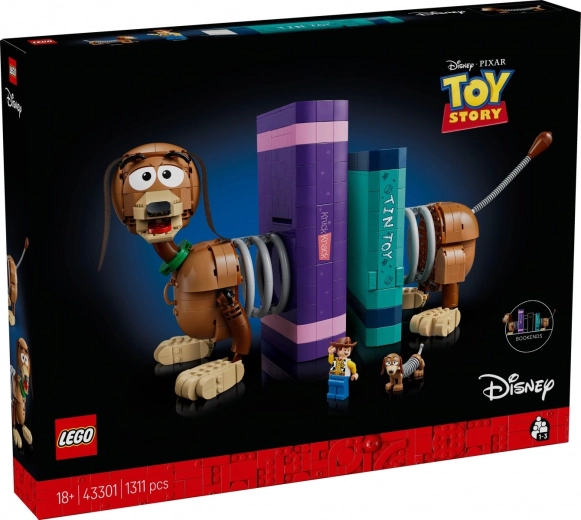 LEGO Disney Pixar Toy Story Slinky Dog – könyvtámaszok