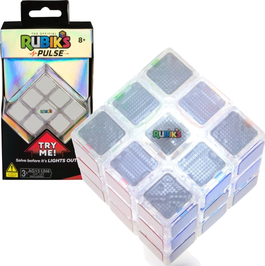 Rubik's Pulse világító elektronikus 3x3-as logikai játék