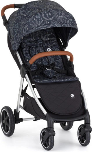 Petite&Mars sport babakocsi Royal3 Silver Limited 100 Cosmic Night