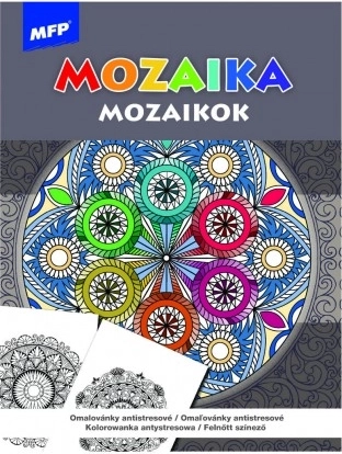 Antistressz színező Mozaik 21x29 cm