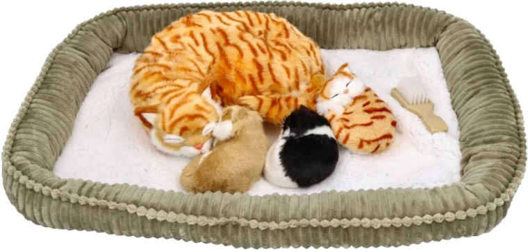 Macskacsalád egy macskával és 3 kiscicával, Perfect Petzzz