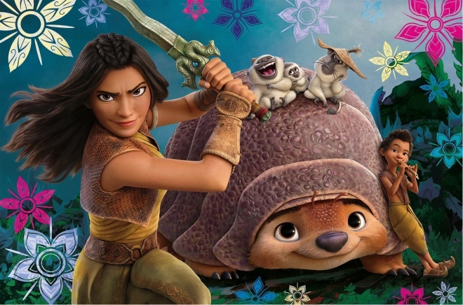 Raya és a sárkány - puzzle MAXI 60 darabos