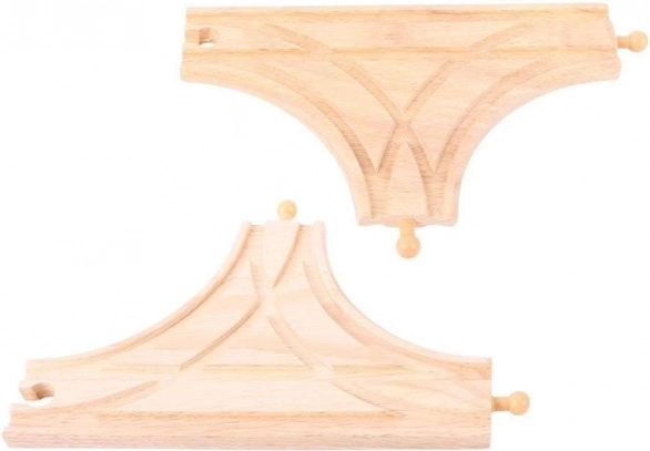 T elágazás 2 db Bigjigs Rail
