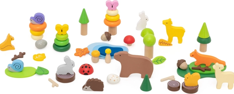 Minőségi fa kivitel és egyszerű tárolás