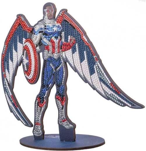 Gyémánt festés XL Avengers: Sólyom