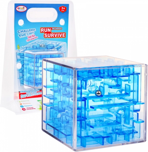 3D kocka Labirintus