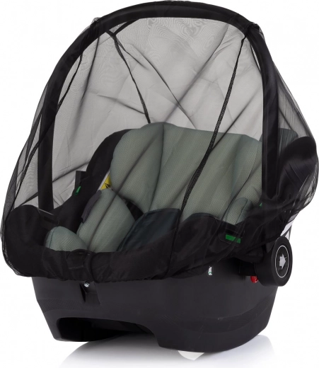 Univerzális szúnyogháló autósülésre CHIPO LINO, fekete