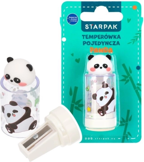 Panda hegyező radírral – 1 db
