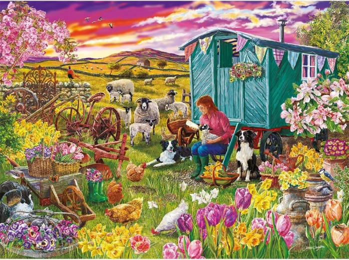 Puzzle Pásztori gyönyör 1000 darab