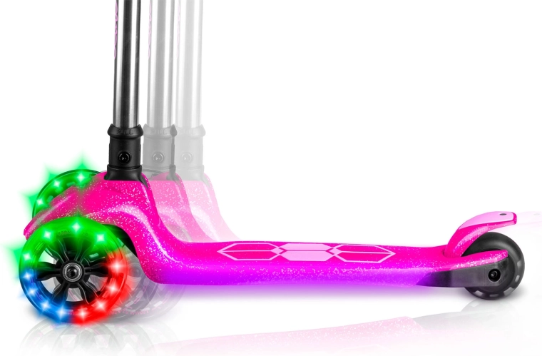 Világító LED kerekek a biztonságért és szórakozásért