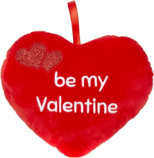 plüss Valentin-napi szív 33 cm