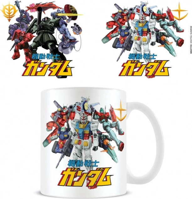 Bögre GUNDAM Mech Mash Up 315 ml
