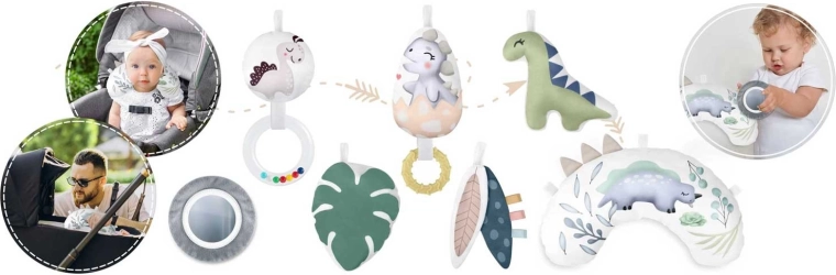 7 függeszthető játék az érzékszervi fejlődésért