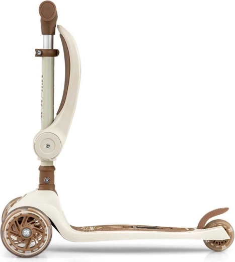 Stabil háromkerekű kialakítás dőlésirányításos kormányzással