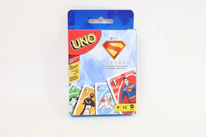 UNO Superman film tematikájú kártyajáték