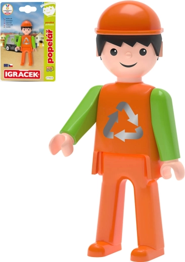 Efko Igráček MultiGO kukás – csuklós figura kartonlapon - 1 db