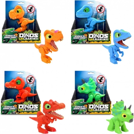 interaktív dinoszaurusz shake 'n snap 3+ éves gyerekeknek
