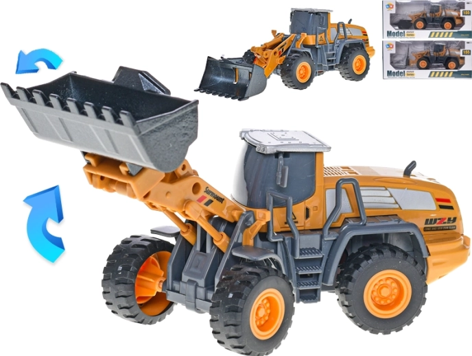 Lendkerekes építőjármű 20 cm