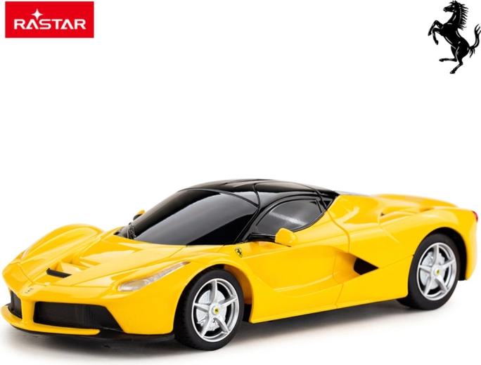 Rastar RC autó Ferrari LaFerrari 1:24 sárga - 1 db