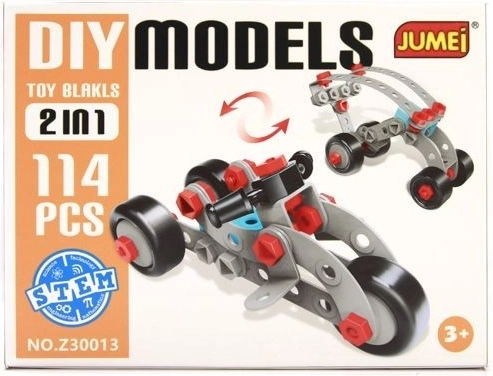 Konstrukciós építőjáték 114 db elemmel - 1 db