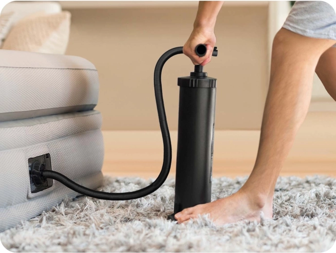 Stabil és kényelmes pumpálás