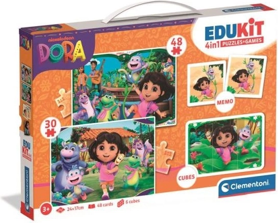 Clementoni Edukit 4 az 1-ben Dora the Explorer