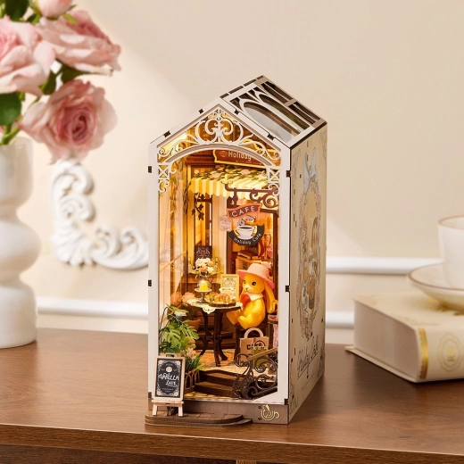 Stabil könyvtámasz és stílusos book nook