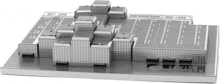 Metal Earth 3D puzzle Jacob Javits Kongresszusi Központ