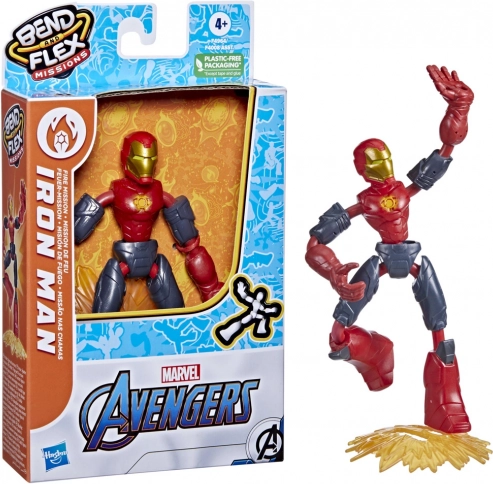 Avengers Bend and Flex hajlítható akciófigura 15 cm
