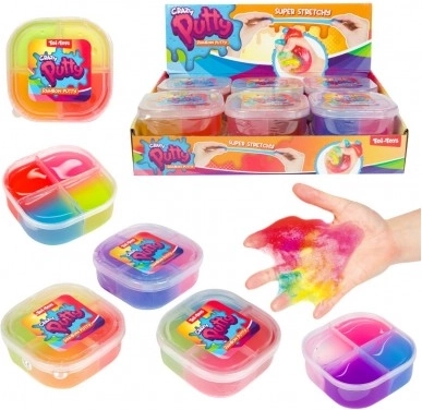 Szivárványslime dobozban