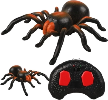 RC tarantula – távirányítós pók világító szemekkel