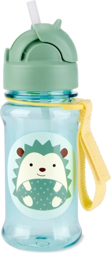 Skip Hop Zoo Tritan Renew szívószálas kulacs sün 355 ml