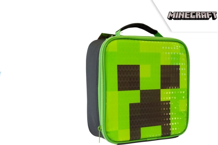 Minecraft uzsonnás hőtartó táska - 1 db