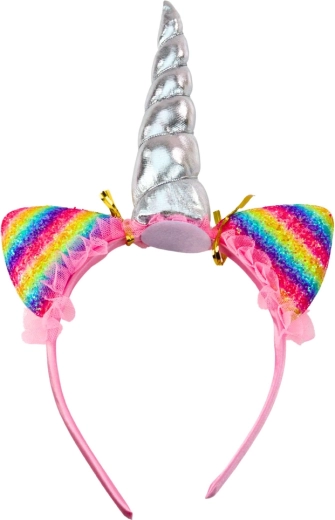 Elbűvölő fejpánt szarvval