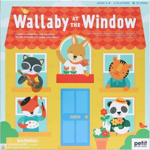 Wallaby az ablaknál – gyerek deduktív játék a Petit Collage-tól