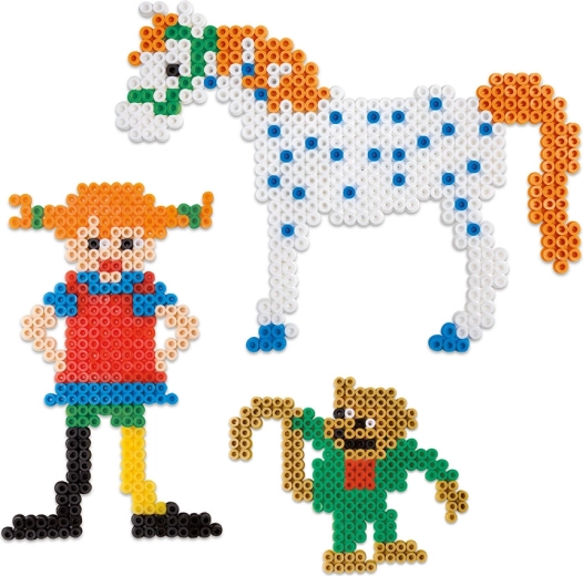 Pippi Langstrumpf vasalható gyöngykészlet gyerekeknek